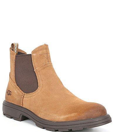 UGG Mens Biltmore Waterproof Suede Cold Weather Chelsea Boots Product Image