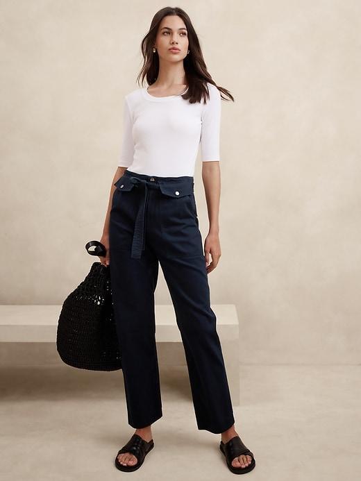 Utility Tie-Waist Pant Product Image