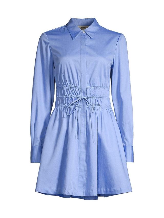 Womens Smocked Waist Shirtdress Product Image