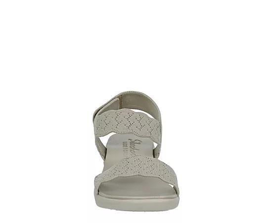 Skechers Womens Arya Scalloped Knit Sling Sandal Product Image