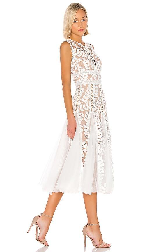 Bronx and Banco Saba Blanc Midi Dress Size S, XS. Product Image