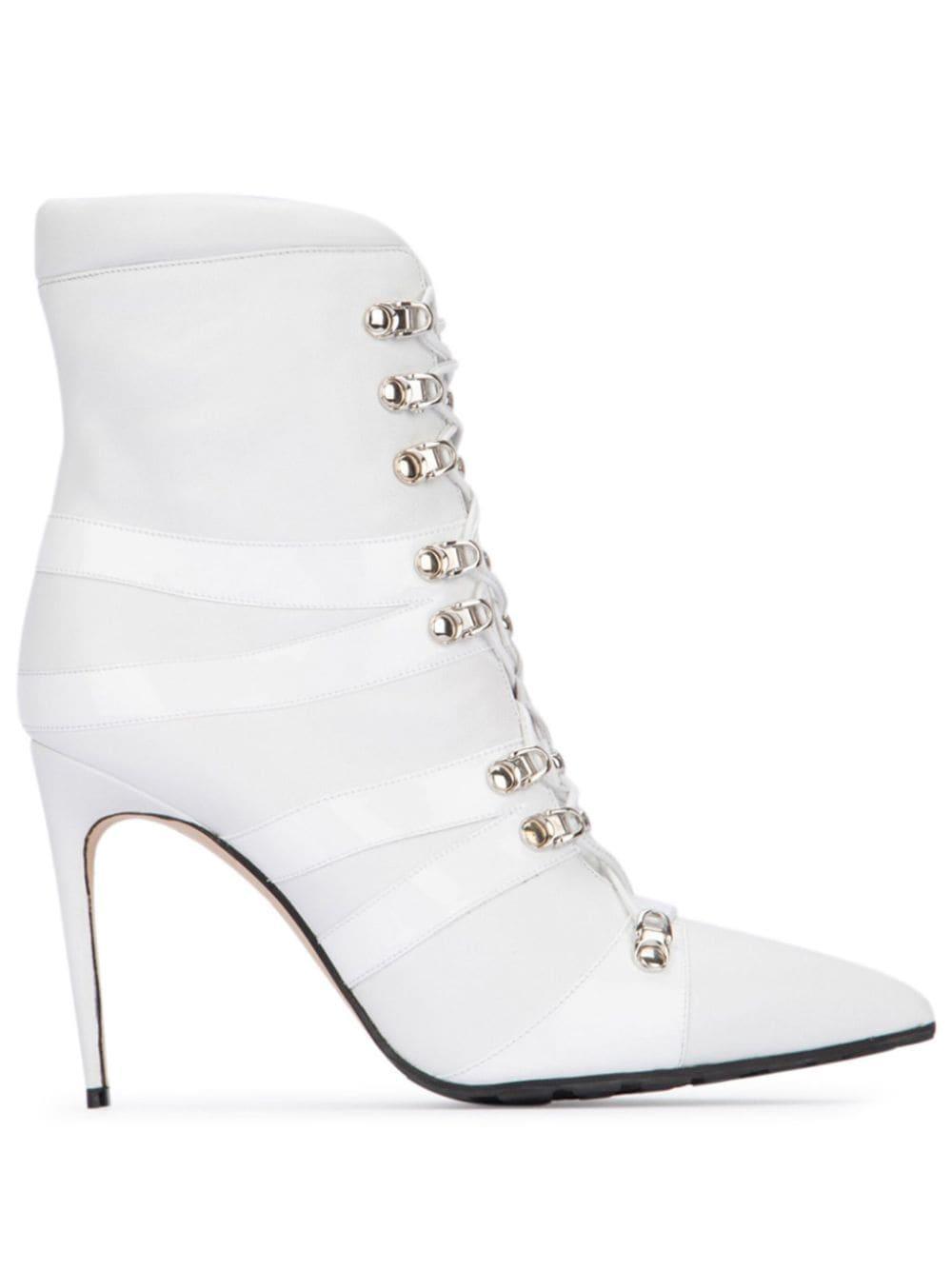 MANOLO BLAHNIK Boots In White Product Image