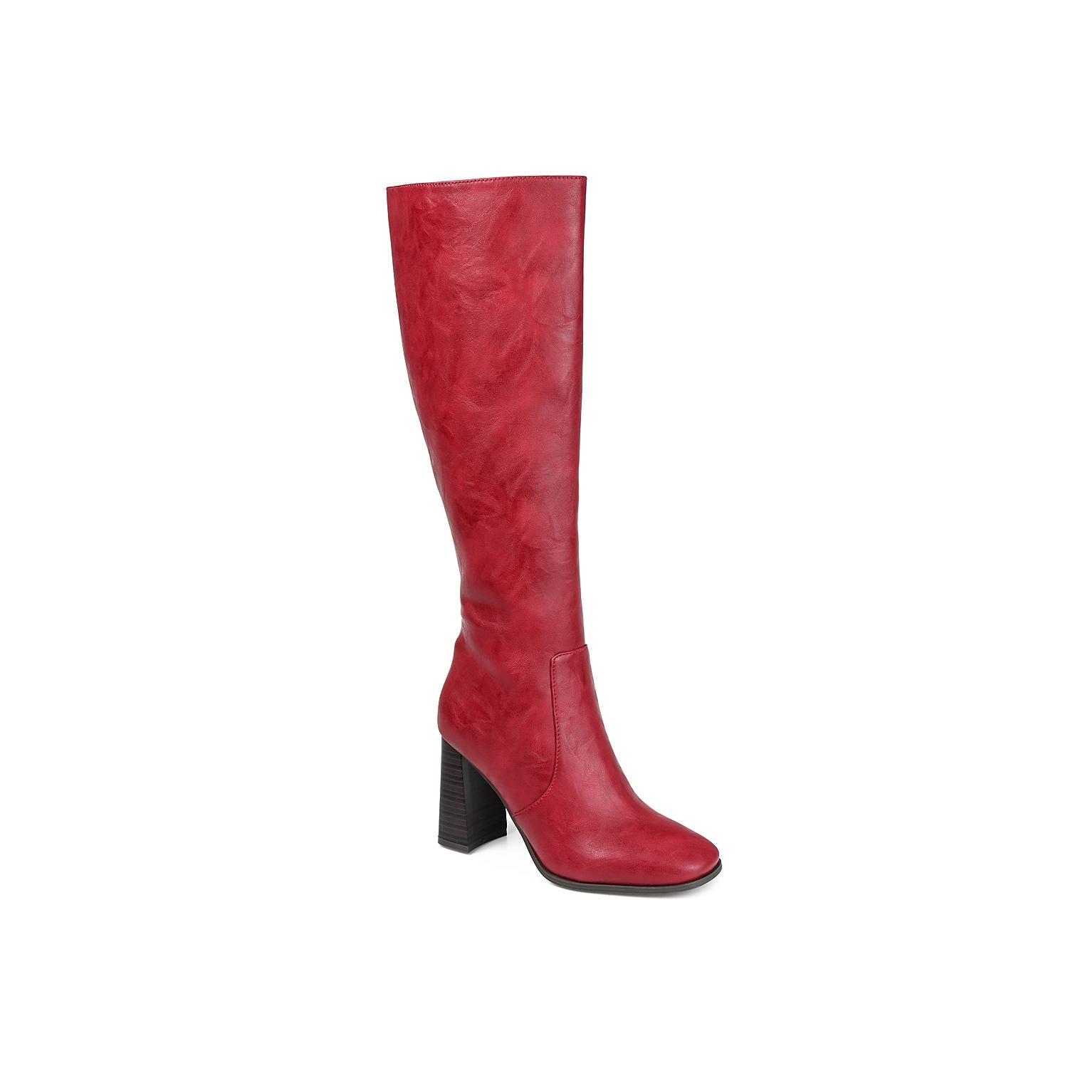 Journee Collection Karima Womens Knee-High Boots Natural Product Image