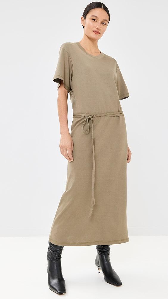 Lemaire Belted Rib T-Shirt Dress | Shopbop Product Image