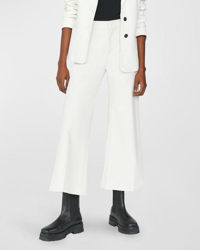 Womens Le Crop Palazzo Trousers Product Image