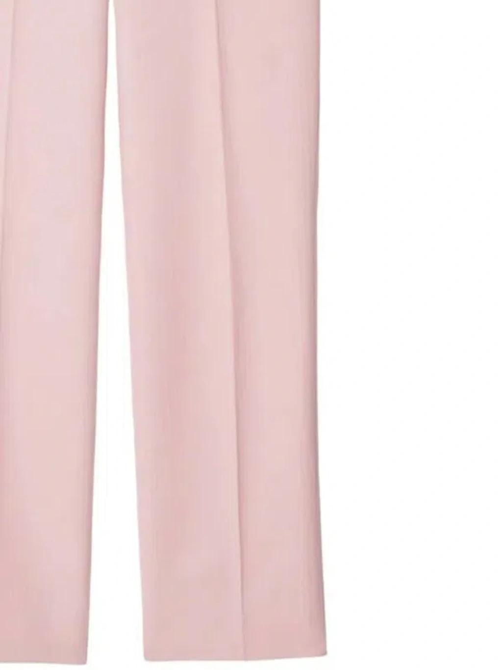 BURBERRY Trousers In Pink Product Image