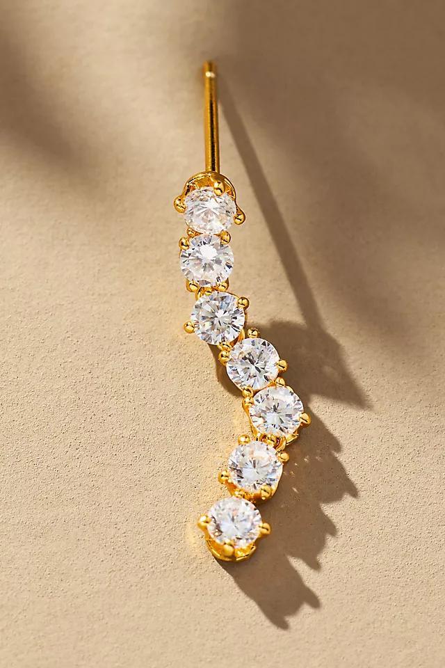 Drippy Crystal Drop Earrings Product Image