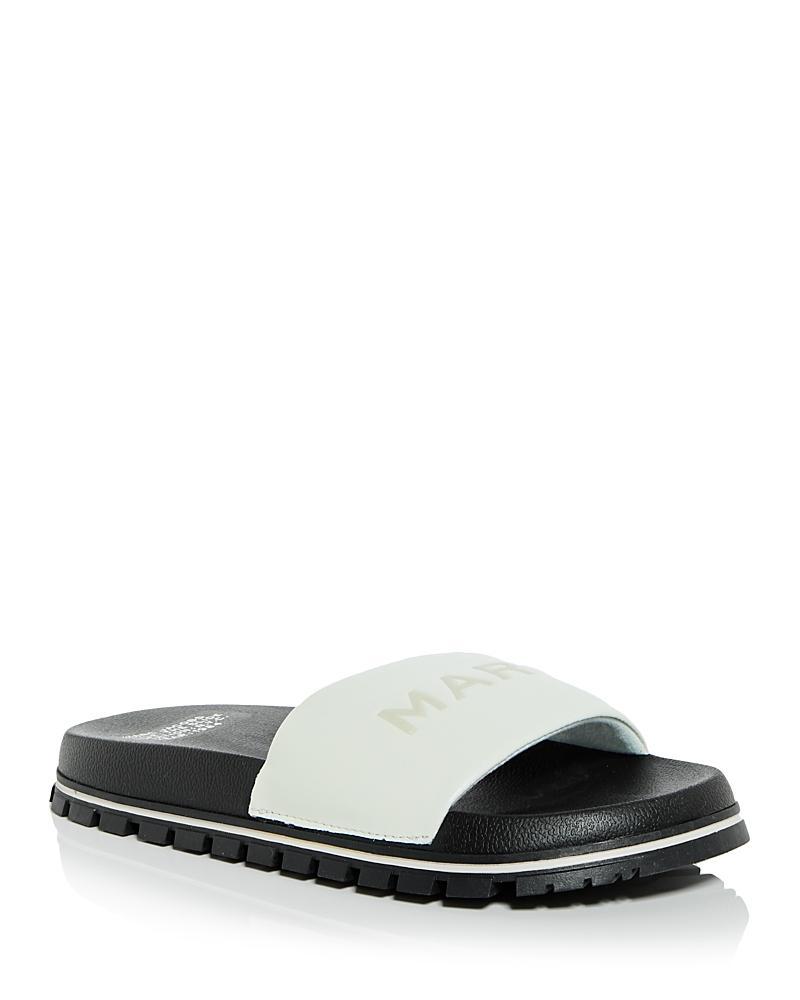 Marc Jacobs Womens The Slide Logo Sandals Product Image