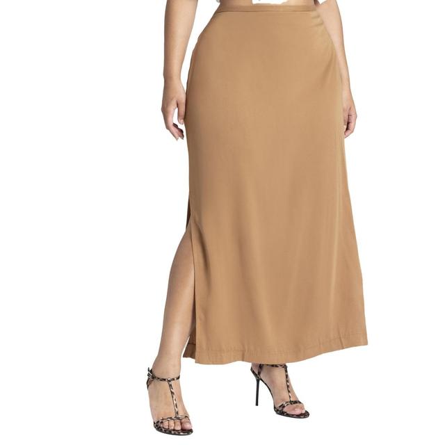 Eloquii Womens Lightweight Column Skirt Product Image