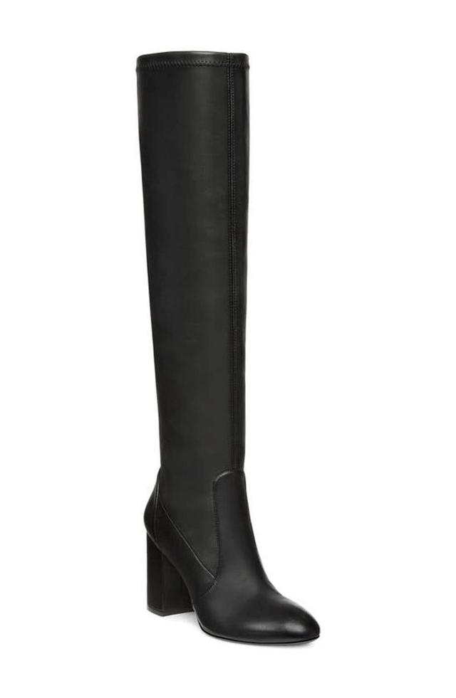 STUART WEITZMAN Yuliana Knee High Slouch Boot In Black Product Image