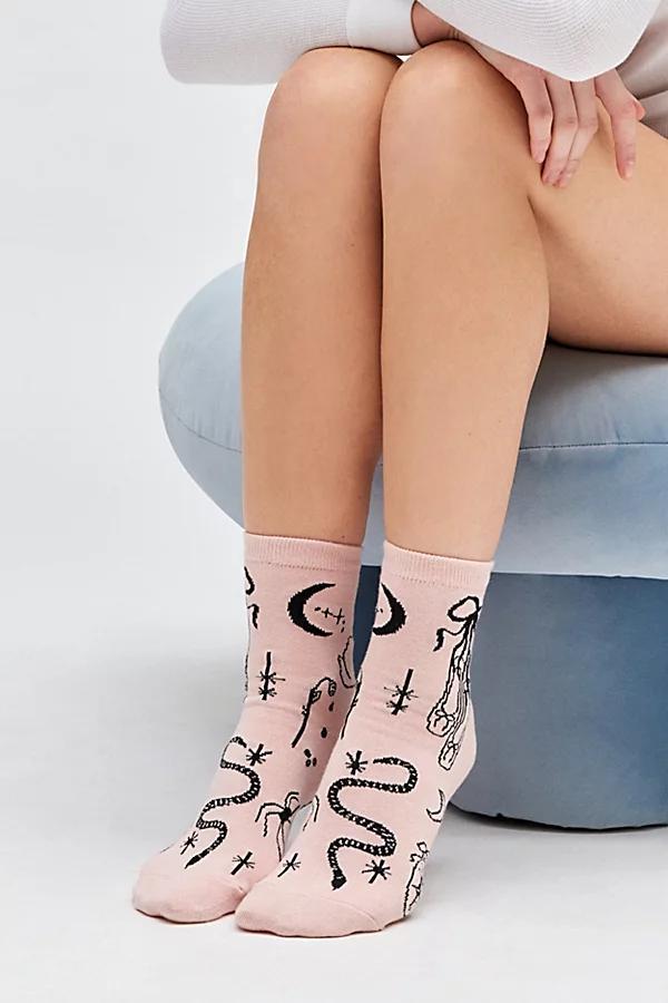 BAGGU Ballet Icons Crew Sock Womens at Urban Outfitters Product Image