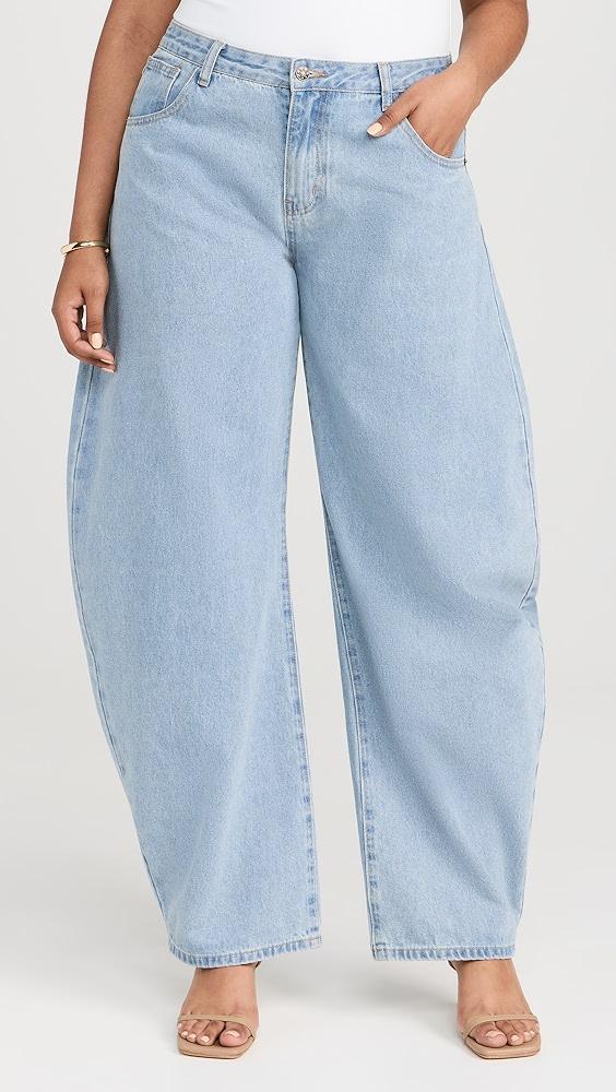 Lioness Horseshoe Jeans | Shopbop Product Image