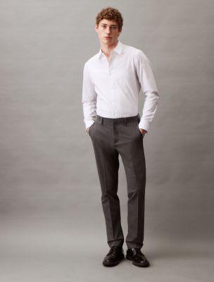 Solid Tech Slim Fit Button-Down Shirt Product Image