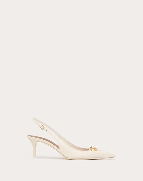 THE BOLD EDITION VLOGO CALFSKIN SLINGBACK PUMP 60MM Product Image