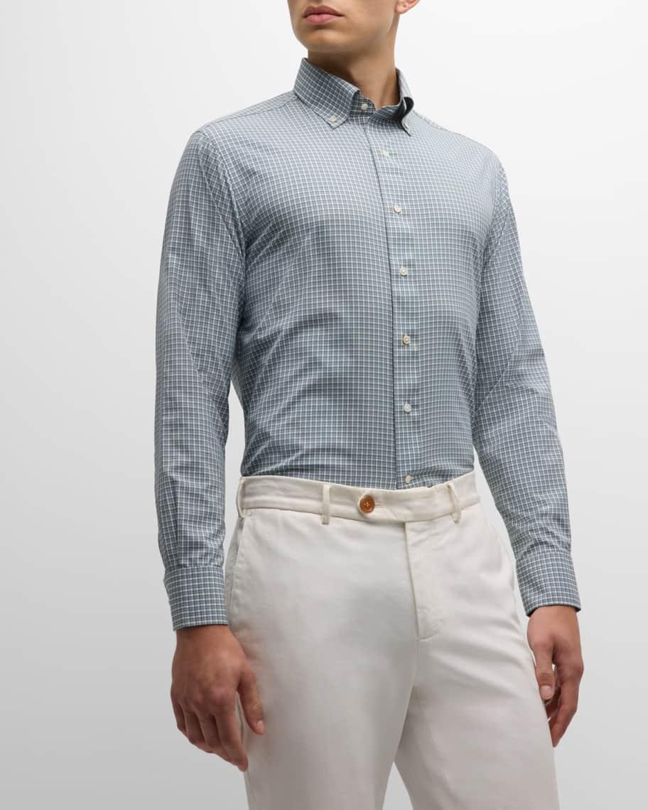 Men's Cheviot Performance Poplin Sport Shirt Product Image