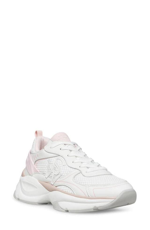 STUART WEITZMAN Chunky Sole Sneaker In White Product Image