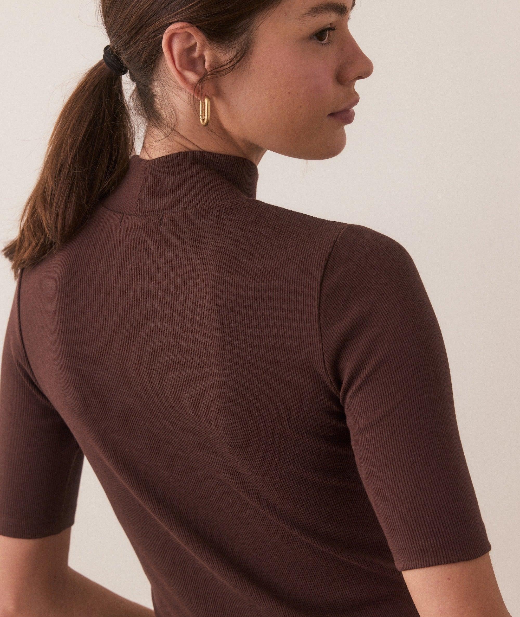 Lexi Rib Mock Neck Top Product Image