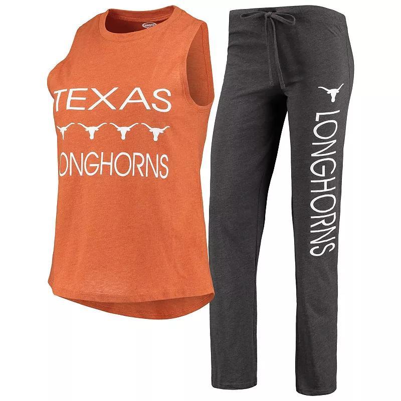 Womens Concepts Sport /Navy Illinois Fighting Illini Tank Top & Pants Sleep Set Product Image