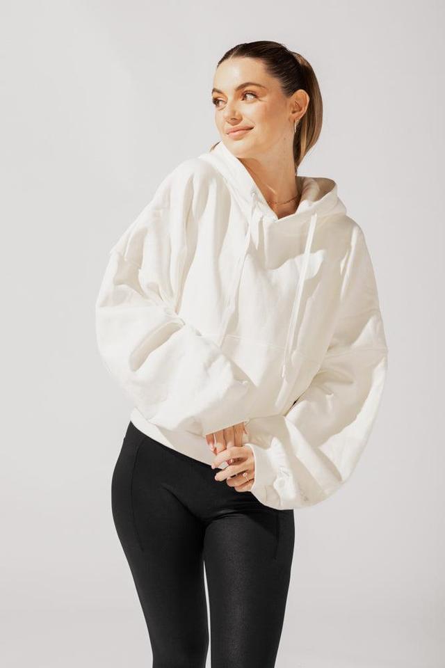 POPFLEX® Pullover Cloud Hoodie - White Product Image