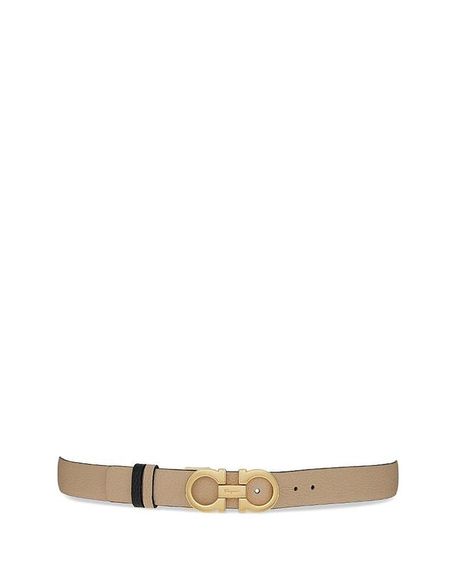 Womens Gancini Rolo Reversible Leather Belt Product Image