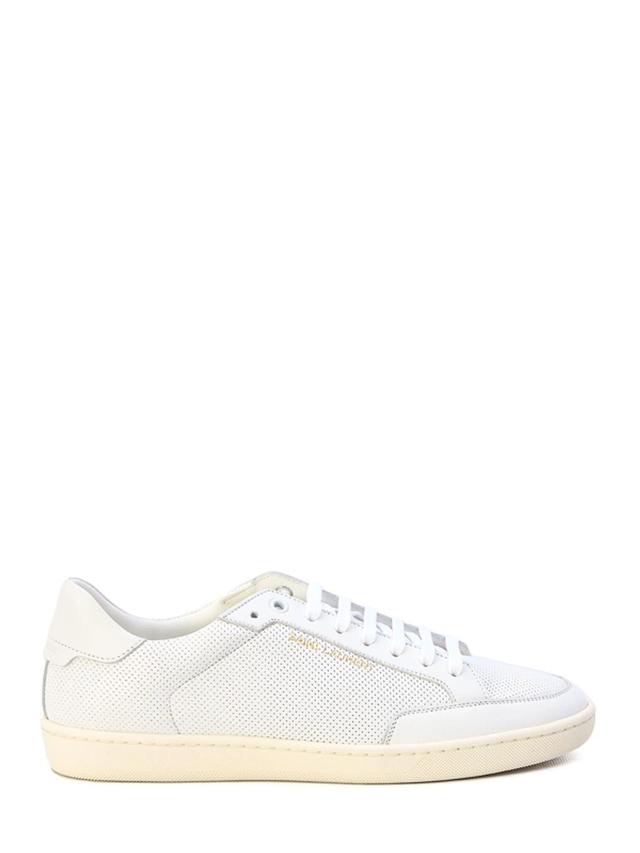 SAINT LAURENT Court Classic Sl10 Sneakers In White Product Image