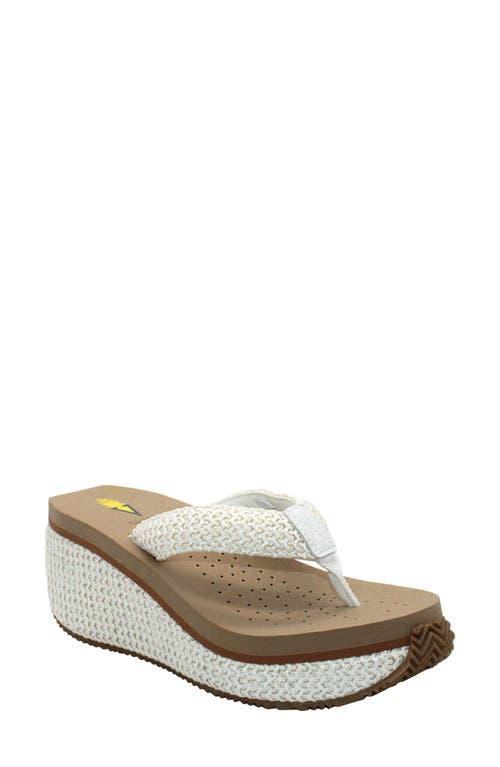 Volatile Island Platform Flip Flop Product Image