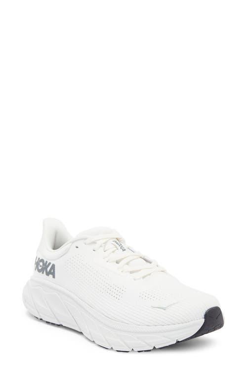 Hoka Arahi 7 (Blanc De Blanc/Steel Wool) Men's Shoes Product Image