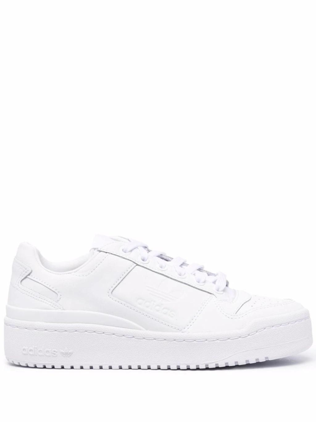 ADIDAS ORIGINALS Forum Bold Leather Sneakers In White Product Image