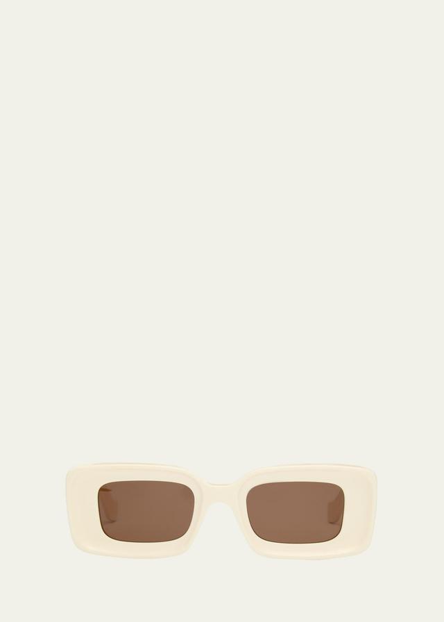 Mens Anagram 46MM Rectangular Sunglasses Product Image