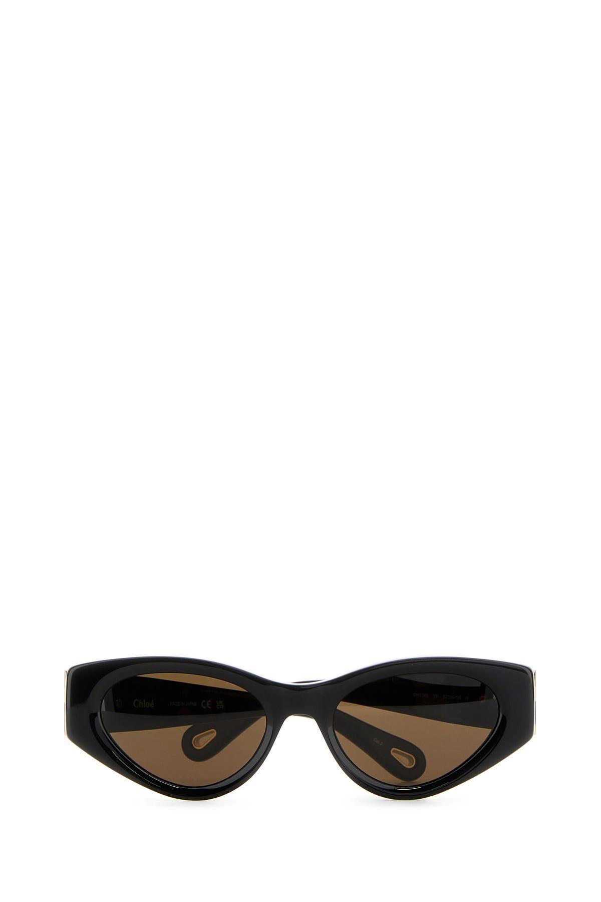 Chloe Woman Black Acetate Sunglasses Product Image