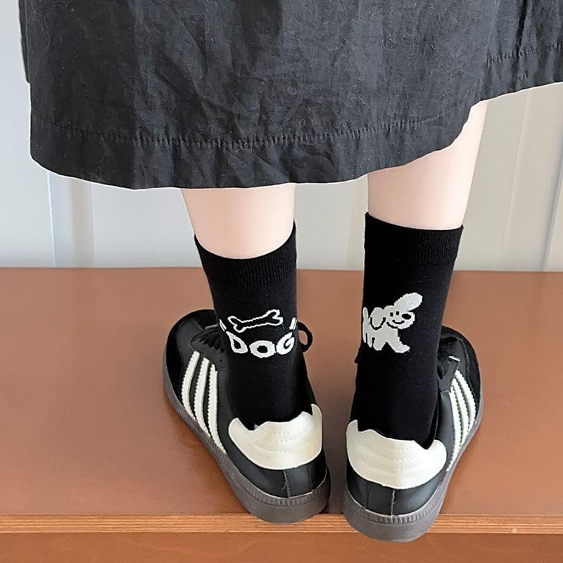 Cartoon Print Socks Product Image