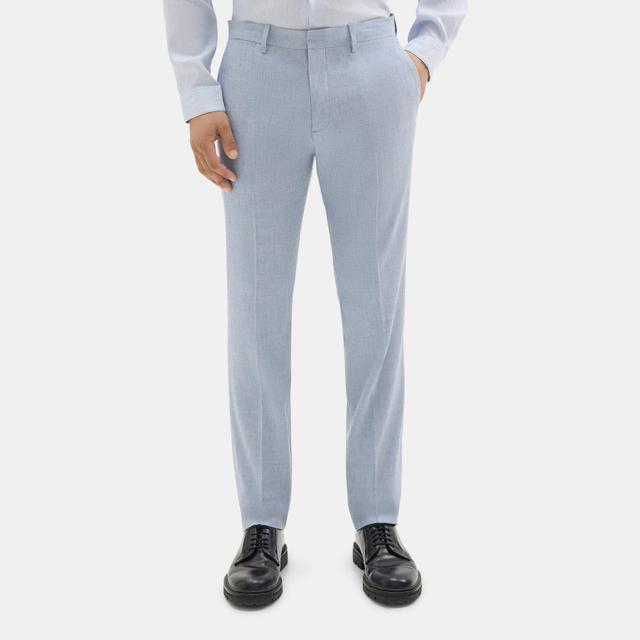 Linen-Blend Slim-Fit Suit Pant | Theory Outlet Product Image