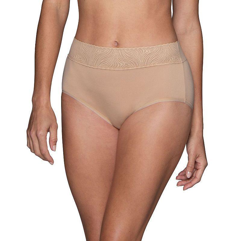 Womens Vanity Fair Effortless Brief Panty 13276, Natural Product Image