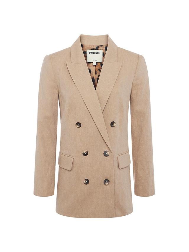 Womens Aimee Double-Breasted Blazer Product Image