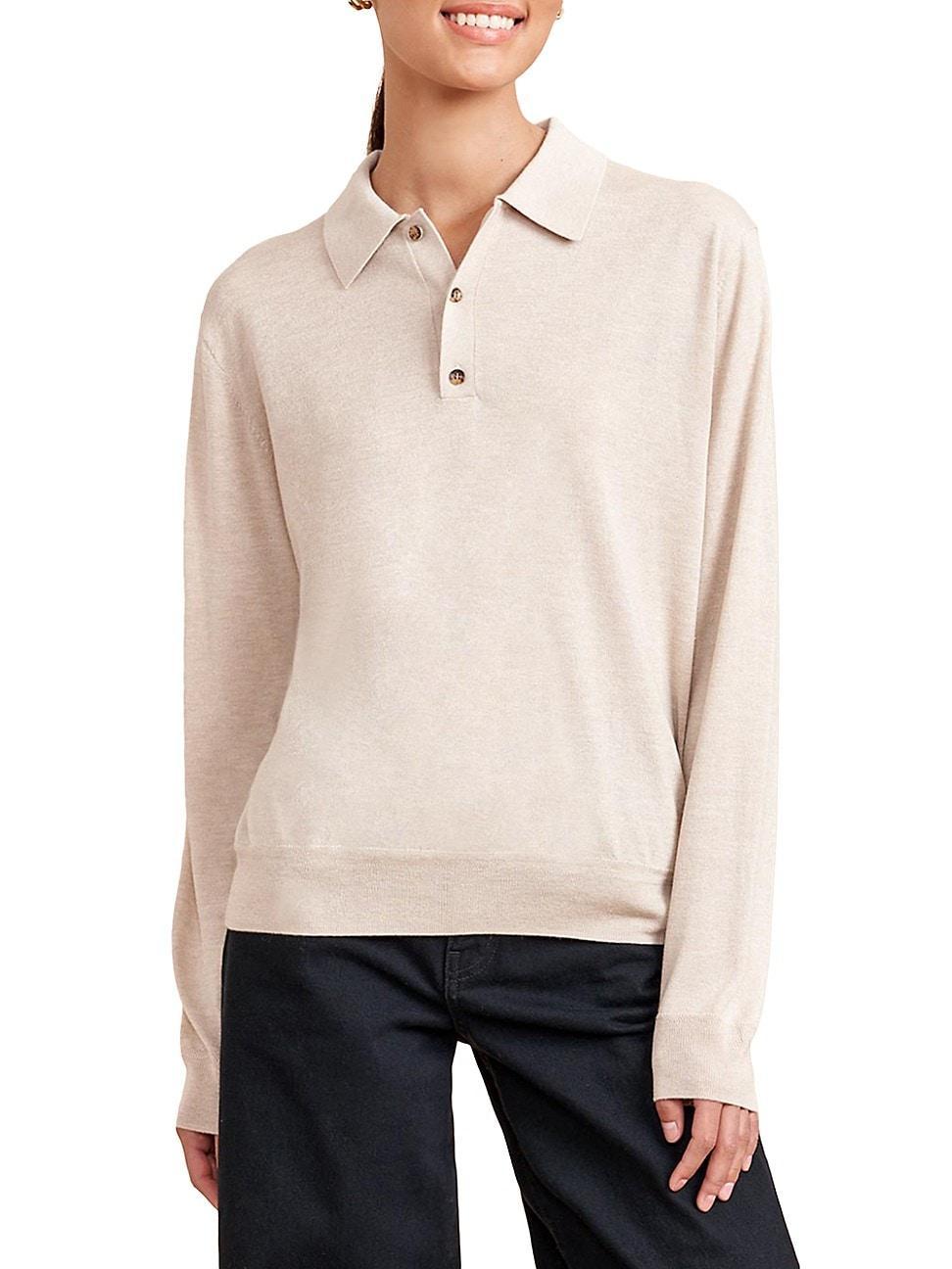 Womens Ben Polo Sweater Product Image