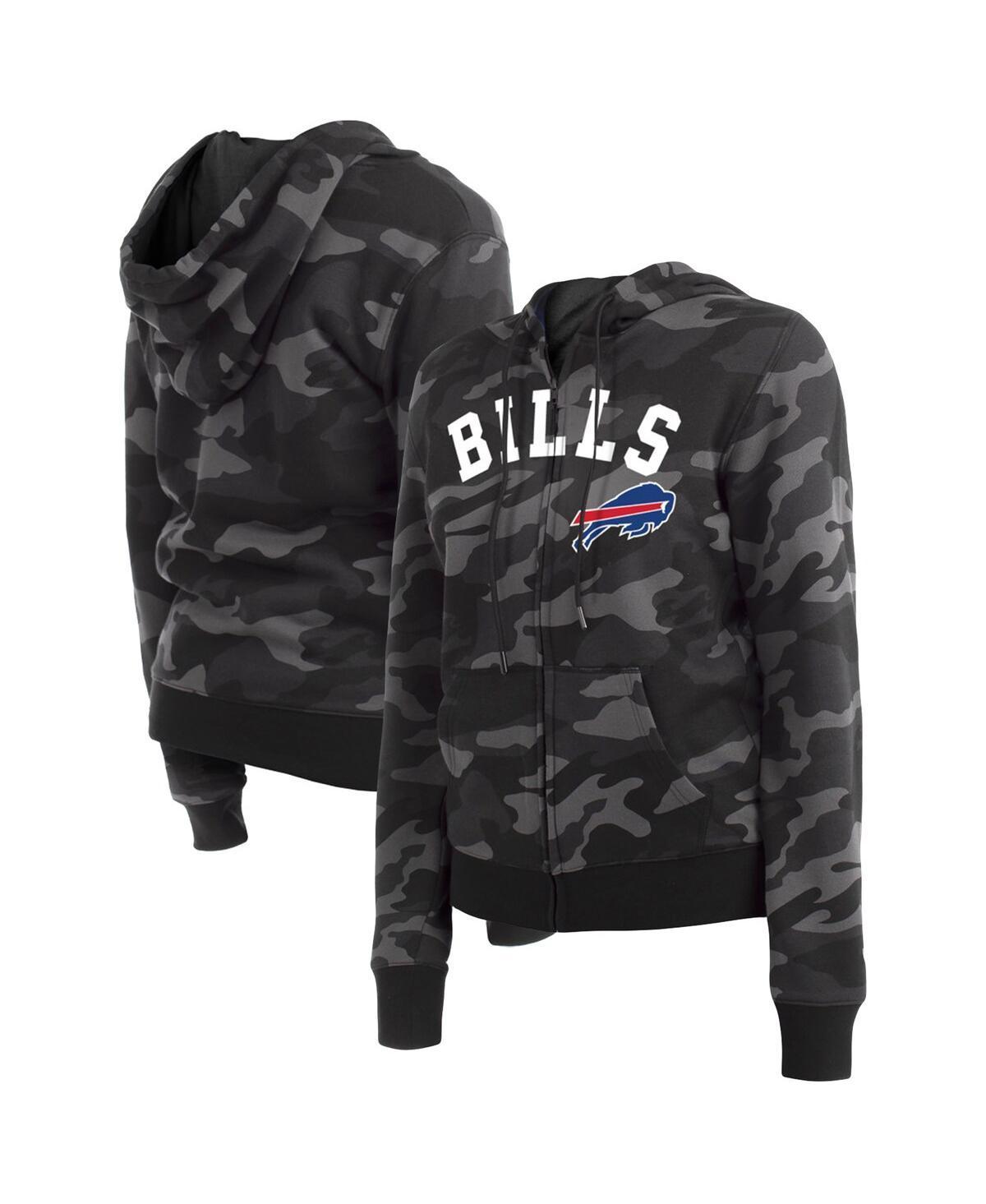 Womens New Era Buffalo Bills Camo Full-Zip Hoodie Product Image