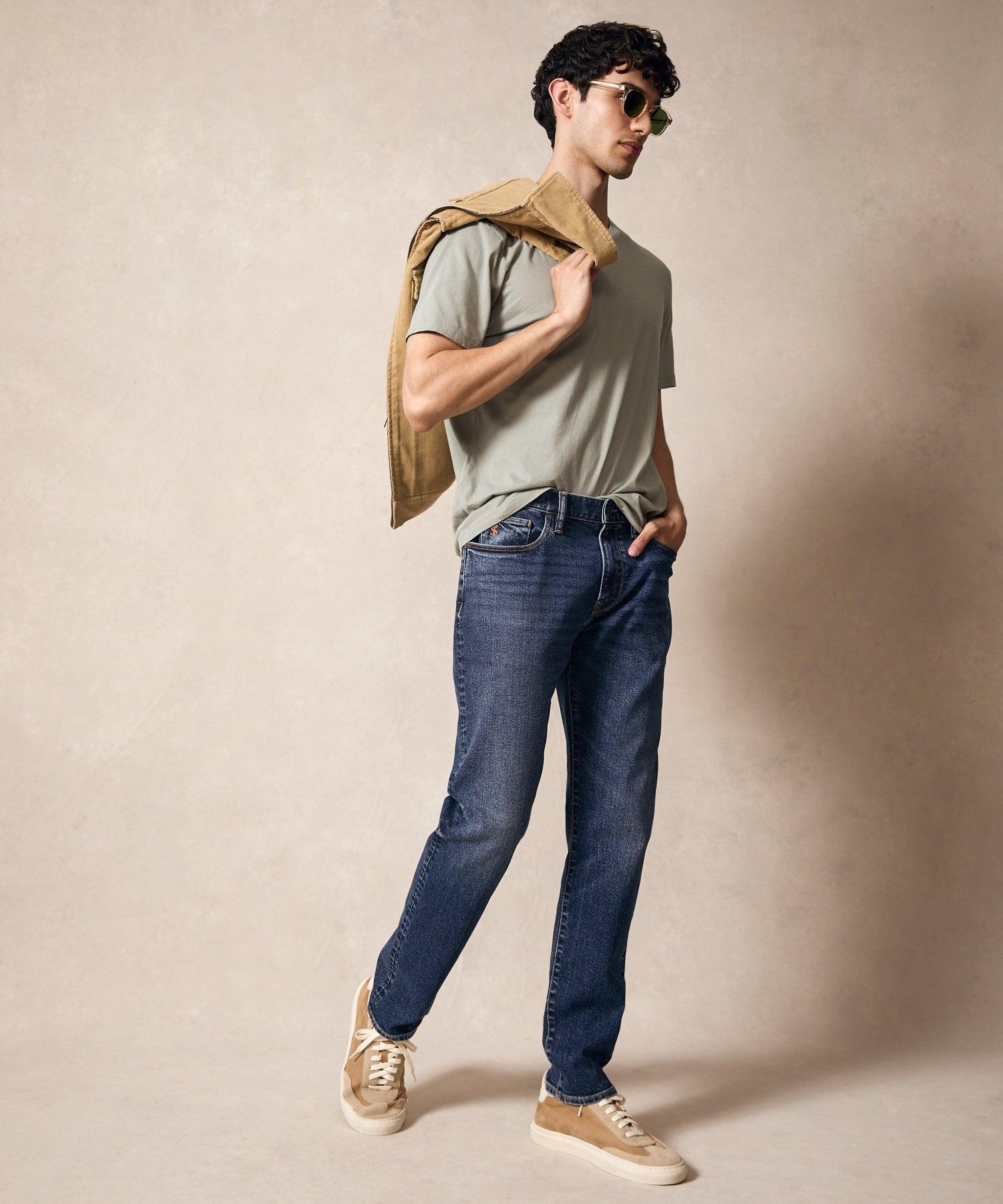 Slim Stretch Jean in Baltic Wash Product Image