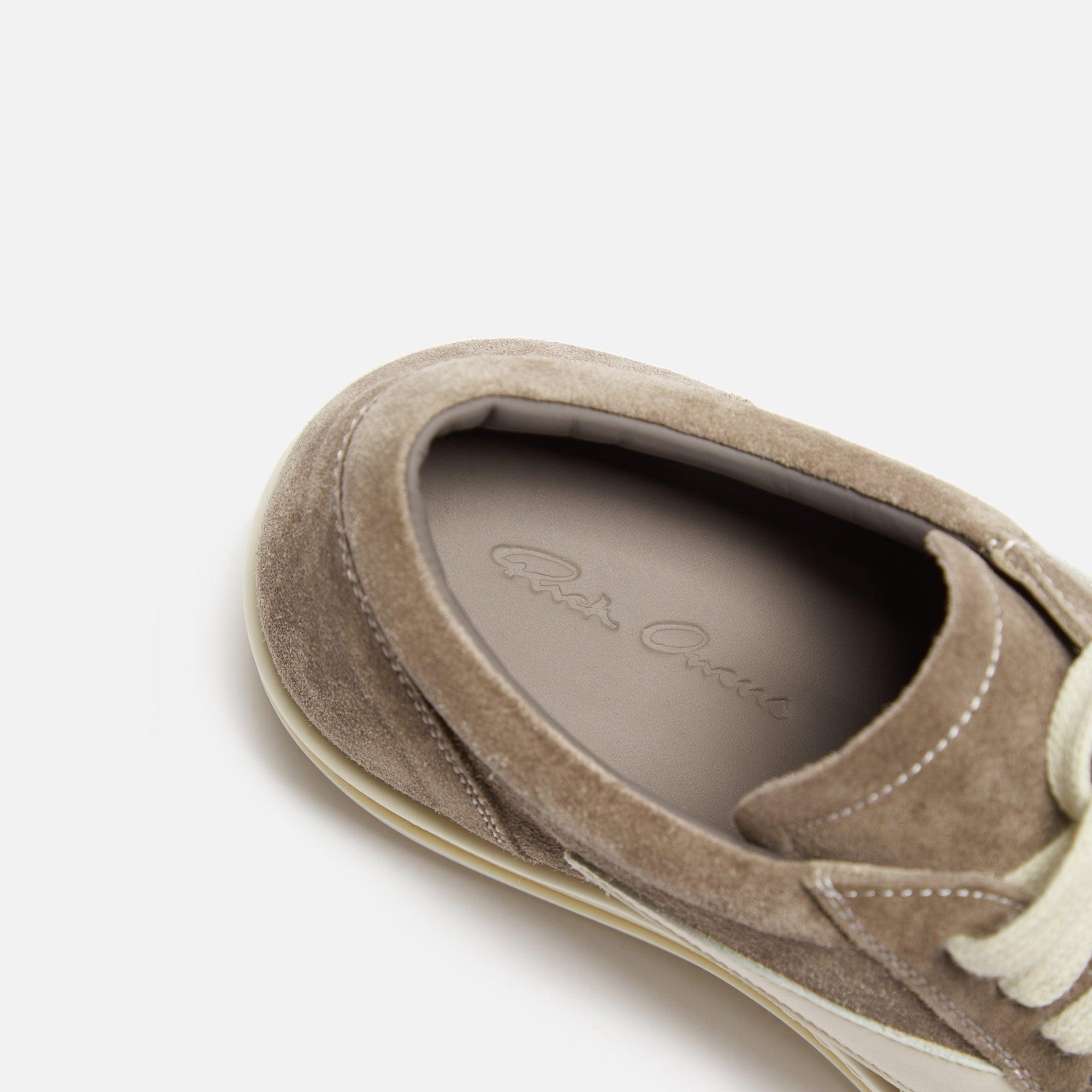 Rick Owens WMNS Vintage Sneakers - Dust / Milk / Milk Female Product Image