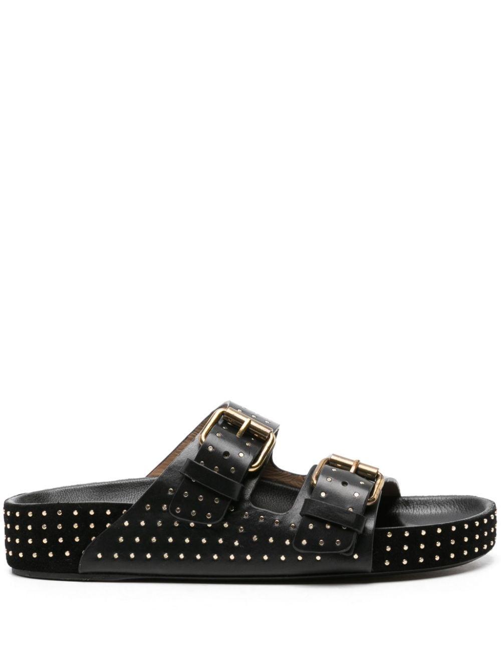 Lennyo Sandals In Black Product Image