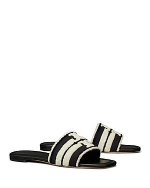 Tory Burch Womens Double T Slide Sandals Product Image