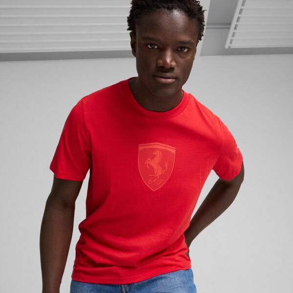 PUMA Scuderia Ferrari Race Men's Graphic T-Shirt in Red Product Image