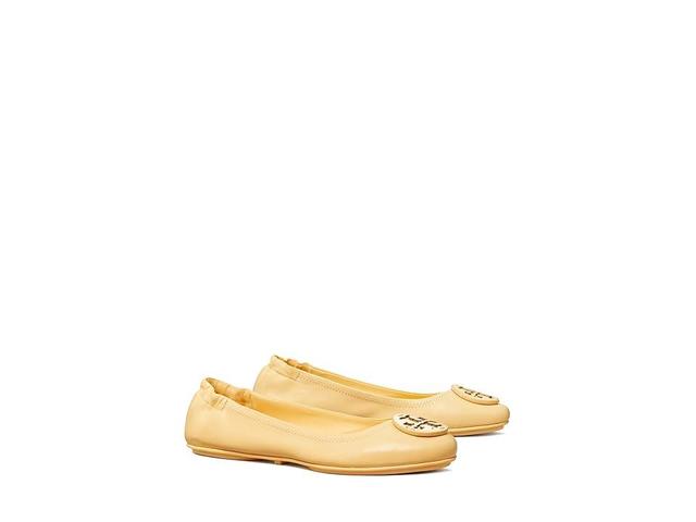 Tory Burch Minnie Travel Ballet Flat (Peach Puff) Women's Shoes Product Image