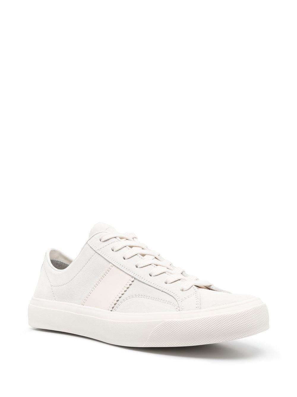 TOM FORD Panelled Low-top Sneakers In Neutrals Product Image