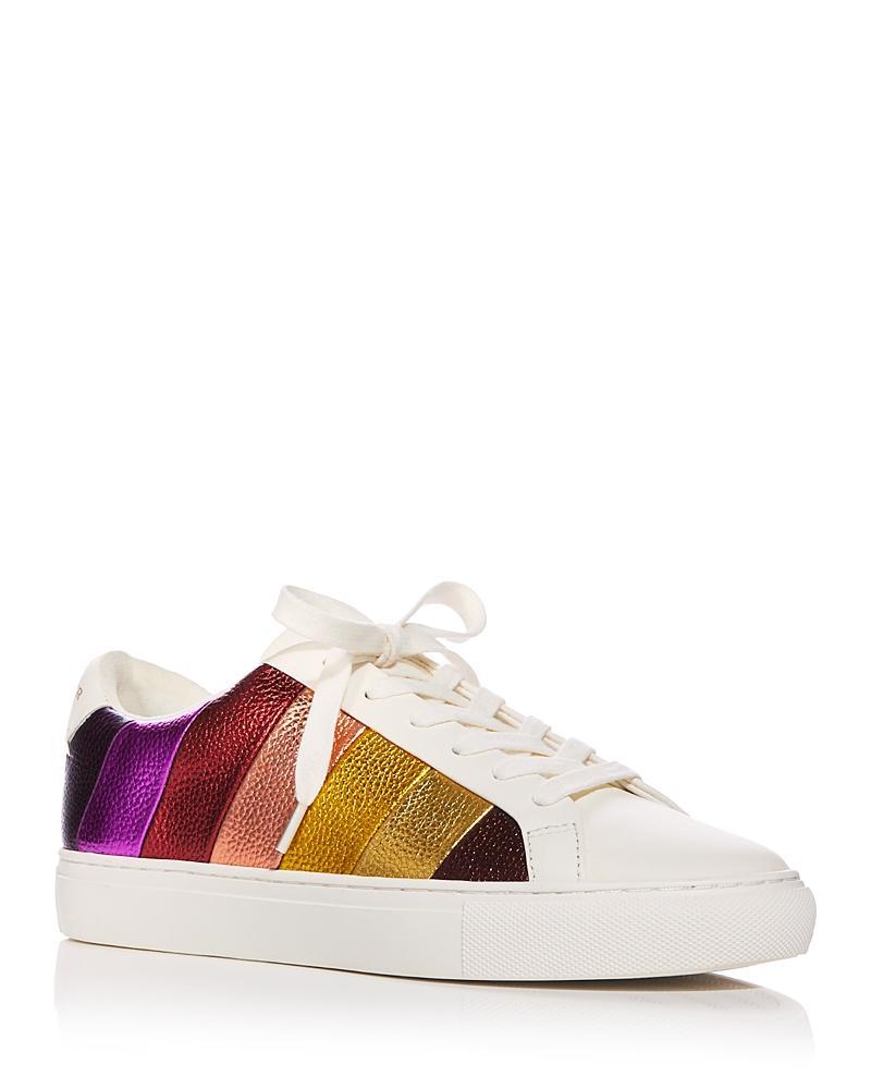 Wonka x Kurt Geiger London Womens Kurt Geiger Stripe Lace Up Low Top Sneakers Product Image