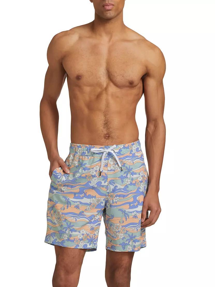 COLLECTION Scenic Floral Swim Shorts Product Image