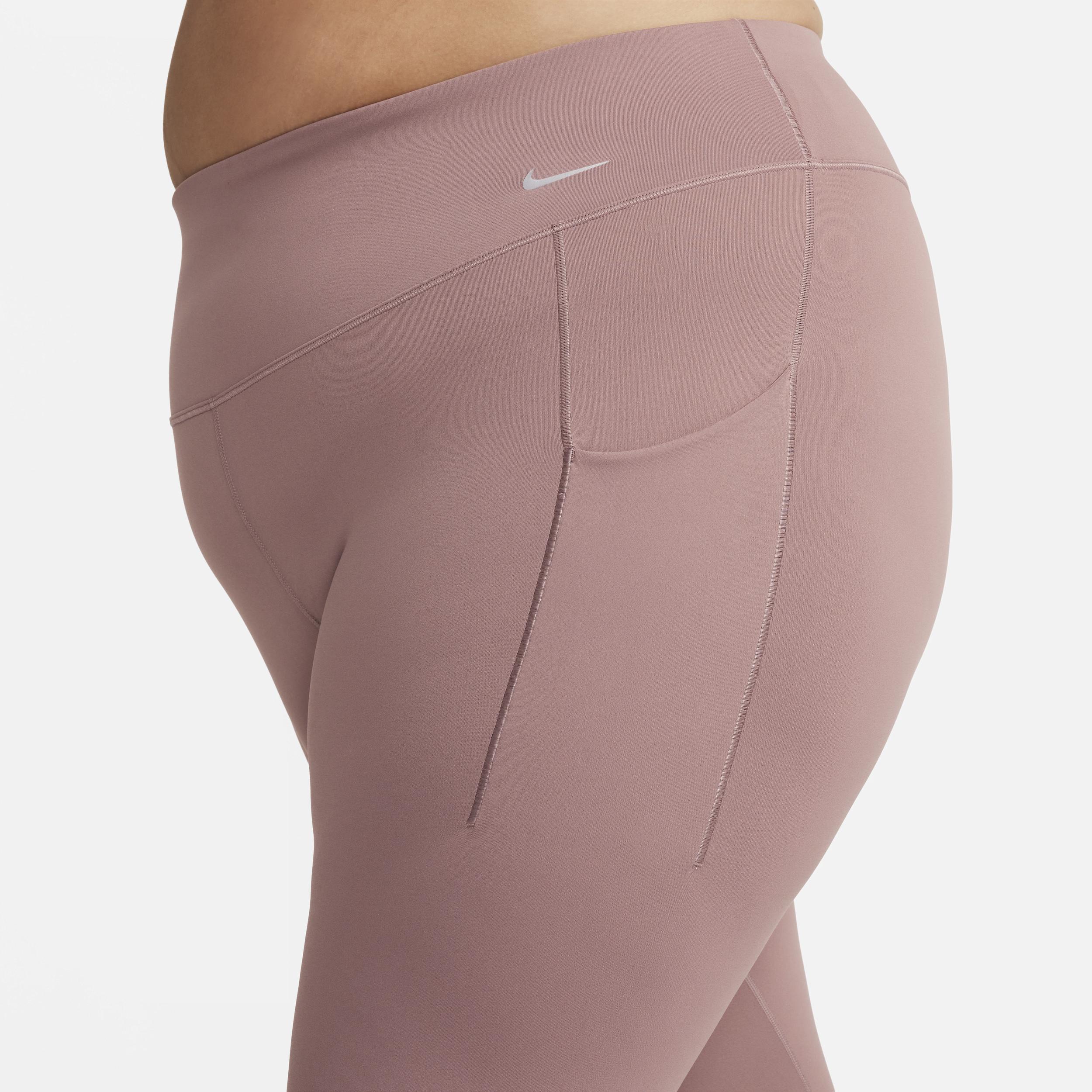 Nike Women's Universa Medium-Support High-Waisted 7/8 Leggings with Pockets (Plus Size) Product Image