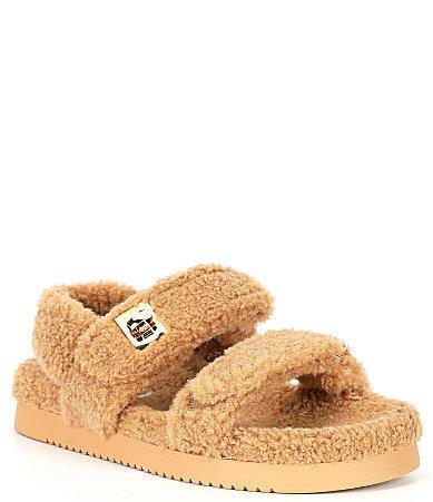 Steve Madden Mona Faux Shearling Sandal Product Image