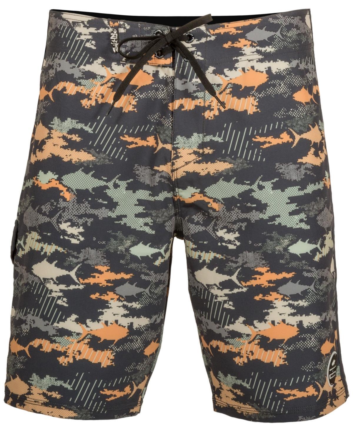 Salt Life Mens Digital Escape Print 20 Board Shorts Product Image