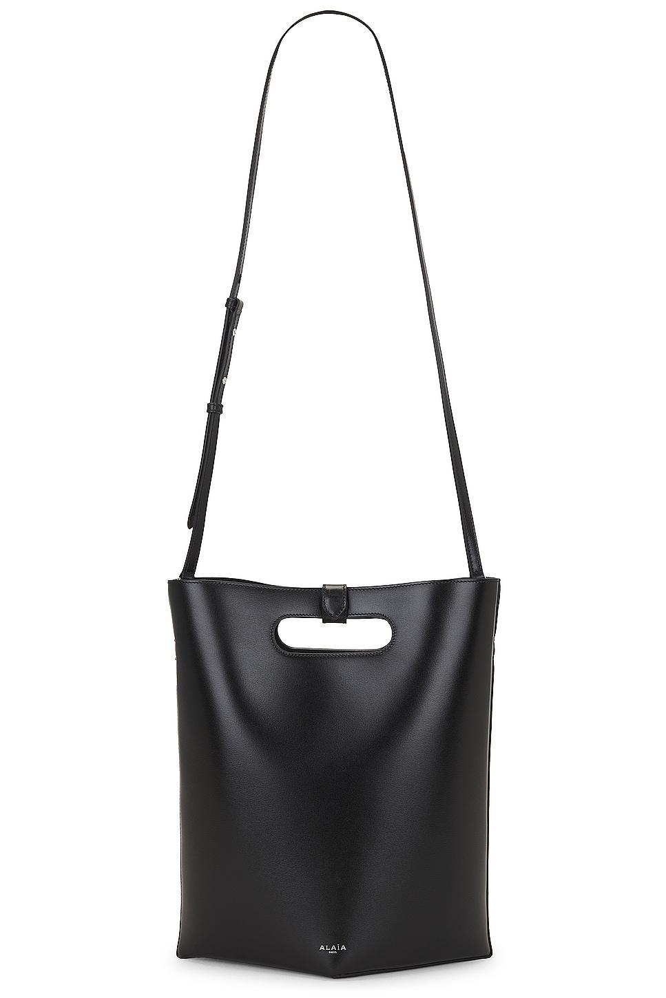 ALAA Folded Tote Bag in Black Product Image