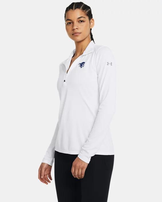 Womens UA Tech Mesh Collegiate  Zip Product Image